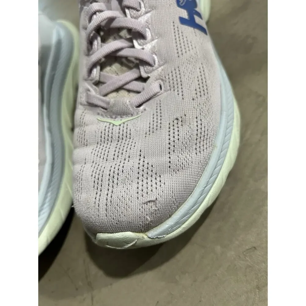 Hoka One One Shoes Womens Size 8B Mach 4 Orchid Running Sneakers 1113529 OHIB